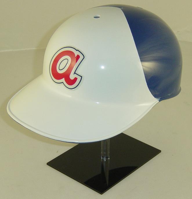 ATLANTA BRAVES Full Size Throwback Batting Helmet eBay