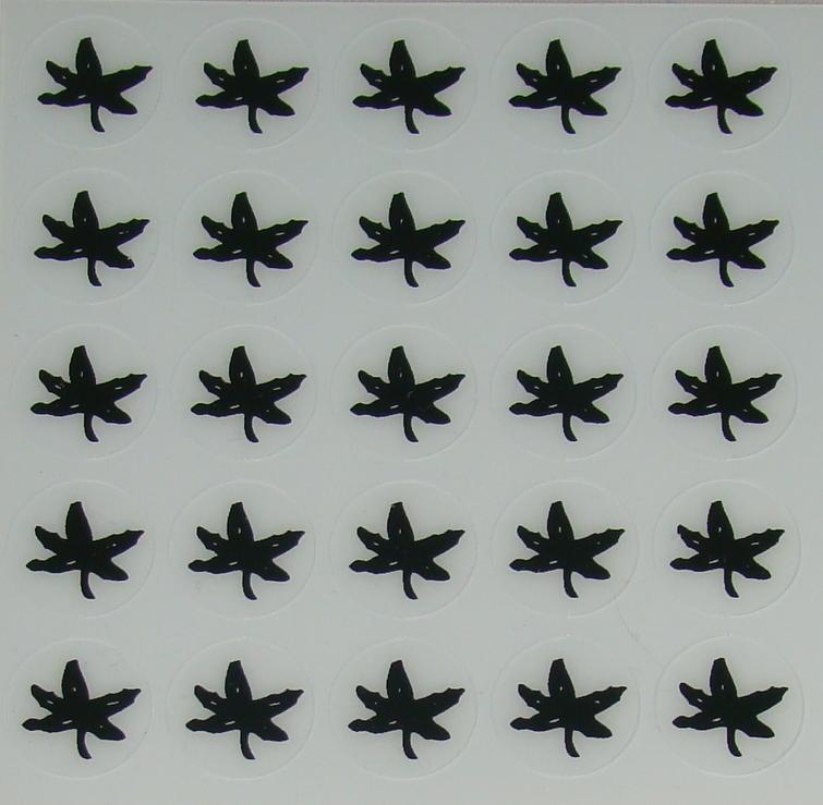 25 NEW OHIO STATE BUCKEYE MINI HELMET LEAF STICKERS eBay