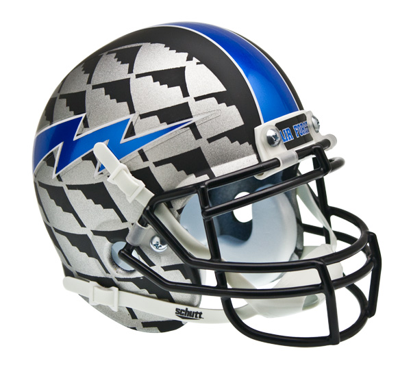 NEW AIR FORCE FALCONS ALTERNATE B2 BOMBER SCHUTT MINI FOOTBALL HELMET
