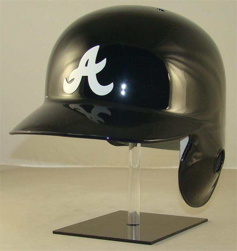 ATLANTA BRAVES Navy Road Rawlings Classic MLB Full Size Batting Helmet RIGHTY