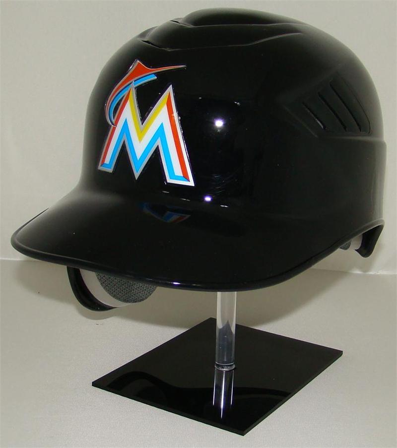 MIAMI MARLINS Full Size MLB Official Batting Helmet for a Left handed