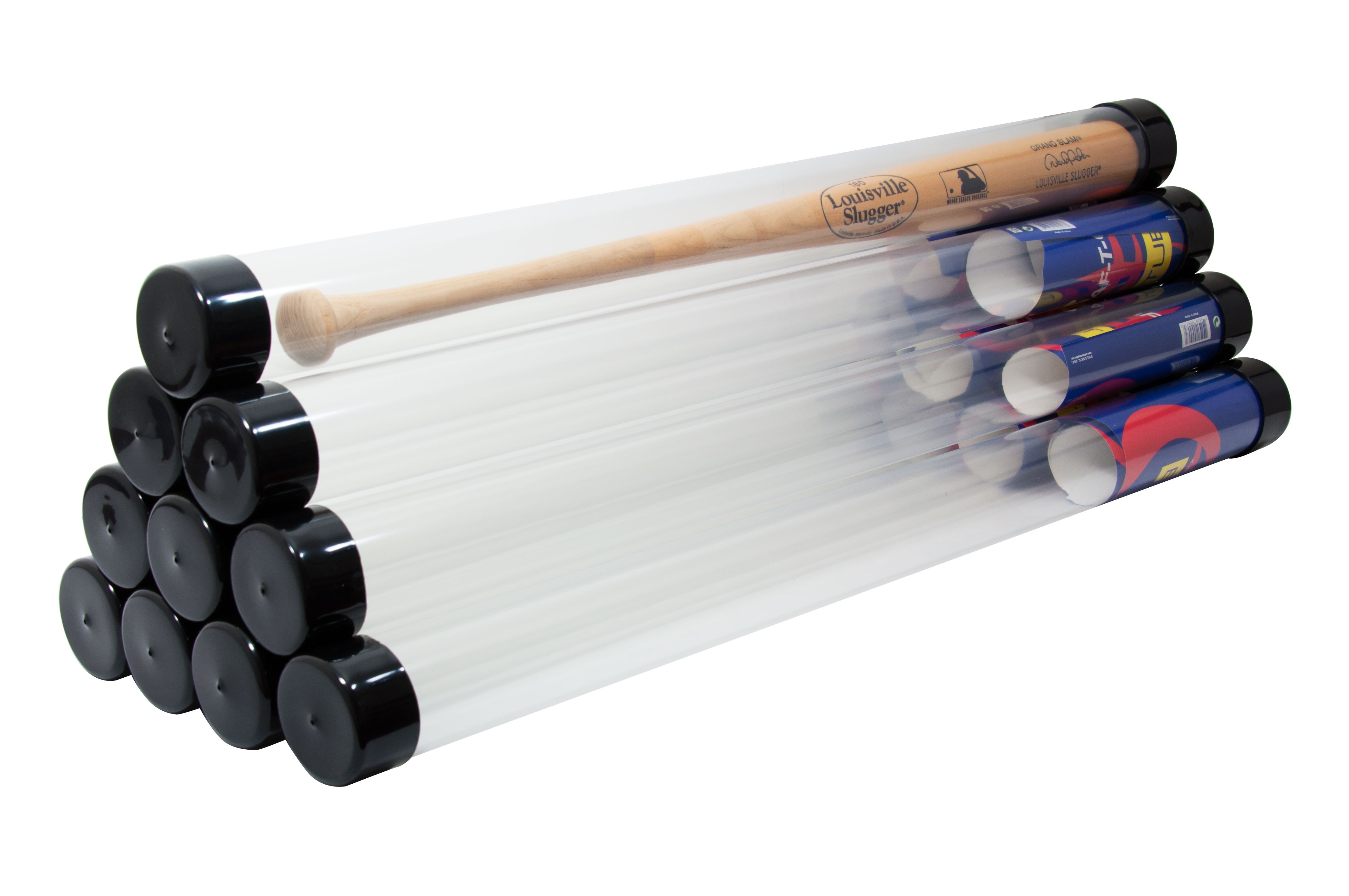 10 NEW BASEBALL BAT TUBE HOLDERS for GAME USED MLB BATS eBay