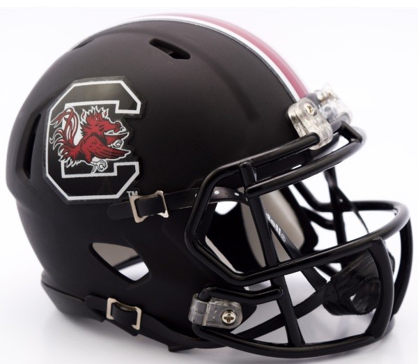South Carolina Gamecocks Matte Black Ncaa Revolution Speed Mini