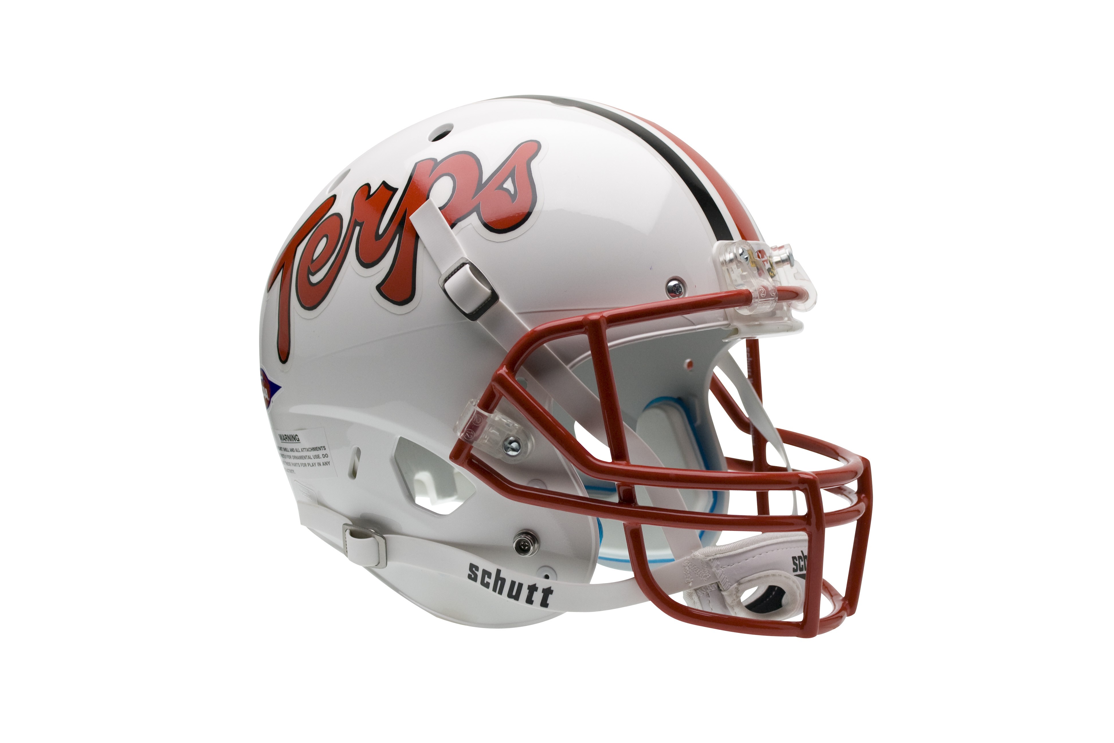 NEW MARYLAND TERPS XP REPLICA SCHUTT FULL SIZE FOOTBALL HELMET eBay