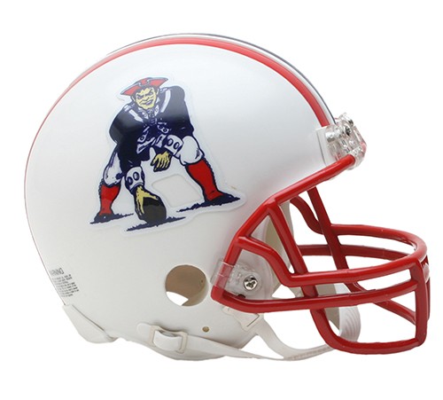 Mini Nfl Helmet Set New England Patriots 1990-92 Mini Football Helmet - NFL  Collectors Display Piece New England Patriots Helmet